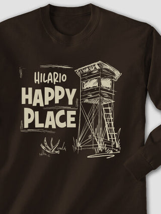 Hunting Happy Place : Printed Long Sleeves