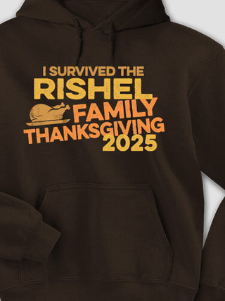 I Survived Thanksgiving : Printed Hoodies