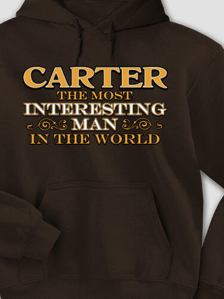 Interesting Man : Printed Hoodies