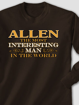 Interesting Man : Printed Long Sleeves