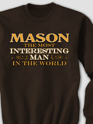 Interesting Man : Printed Sweatshirts