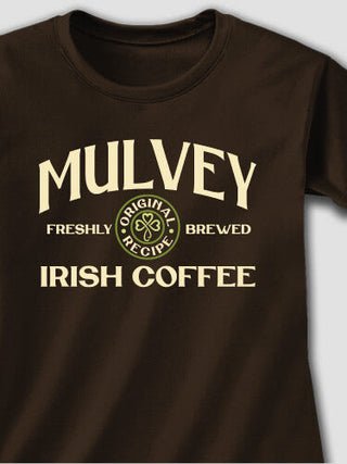 Irish Coffee : Adult Ladies Fitted T-Shirt