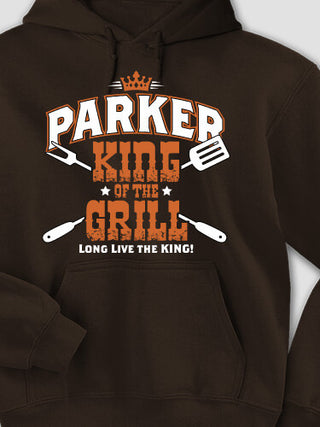 King of the Grill : Printed Hoodies