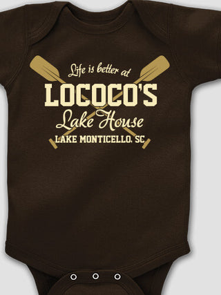 Lake House : Printed Baby Bodysuits