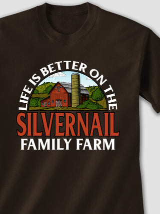 Life Is Better Farm : Printed T-Shirts