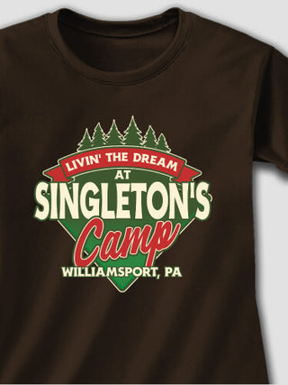 Livin' The Dream Camp : Printed T-Shirts