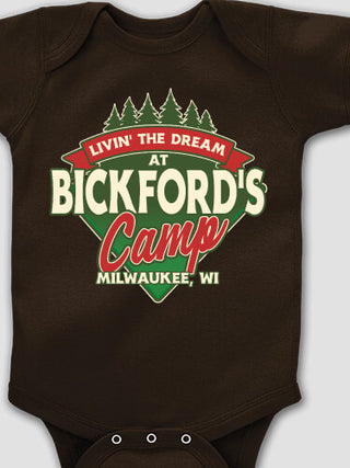 Livin' The Dream Camp : Printed Baby Bodysuits