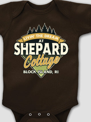 Livin' The Dream Cottage : Printed Baby Bodysuits