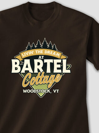 Livin' The Dream Cottage : Printed T-Shirts