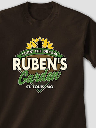 Livin' The Dream Garden : Printed T-Shirts