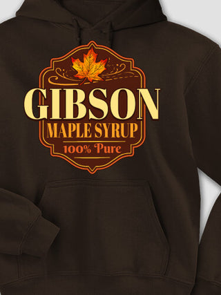 Maple Syrup : Printed Hoodies
