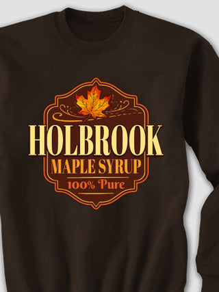 Maple Syrup : Printed Sweatshirts