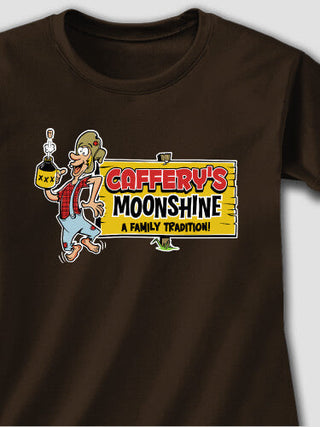 Moonshine : Adult Ladies Fitted T-Shirt