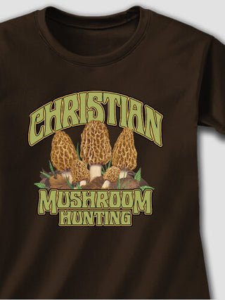 Mushroom Hunting : Printed T-Shirts