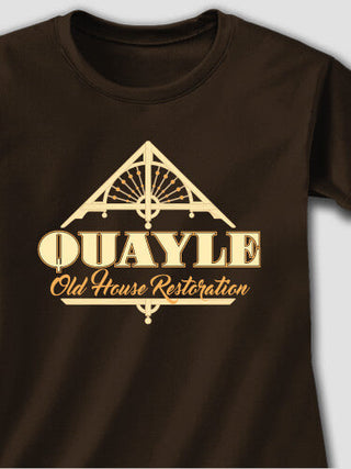Old House Restoration : Adult Ladies Fitted T-Shirt