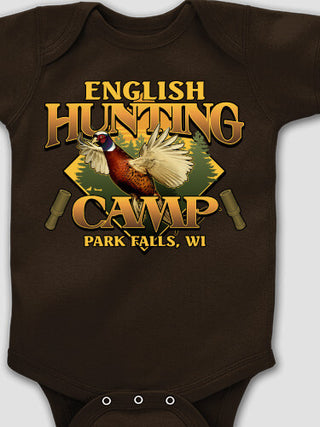 Pheasant Hunting Camp : Printed Baby Bodysuits