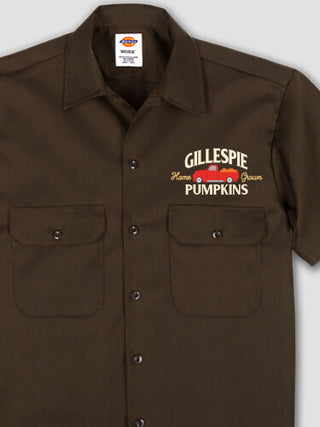 Pumpkins : Embroidered Work Shirts