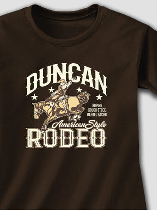 Rodeo : Adult Ladies Fitted T-Shirt