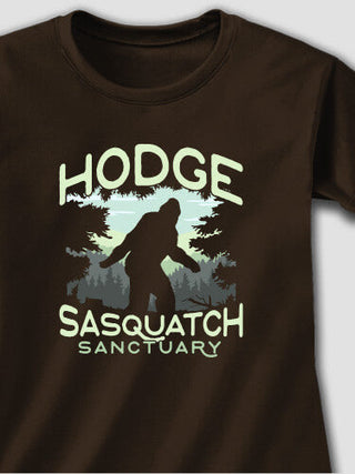 Sasquatch Sanctuary : Adult Ladies Fitted T-Shirt