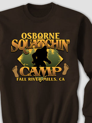 Squatchin' Camp : Printed Sweatshirts