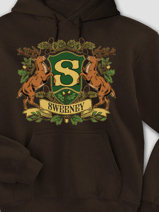 Stag Coat Of Arms : Printed Hoodies