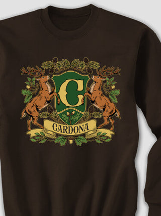 Stag Coat Of Arms : Printed Sweatshirts