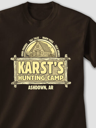 Vintage Hunting Camp : Printed T-Shirts