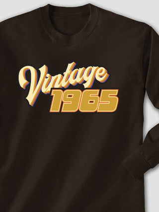 Vintage : Printed Long Sleeves