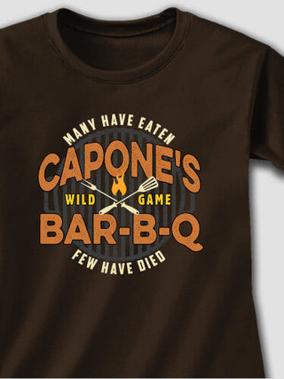 Wild Game Few Have Died BBQ : Adult Ladies Fitted T-Shirt