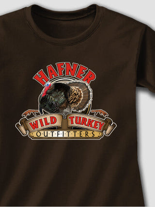 Wild Turkey Outfitters : Adult Ladies Fitted T-Shirt