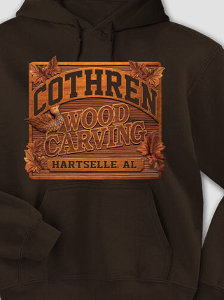 Wood Carving : Printed Hoodies