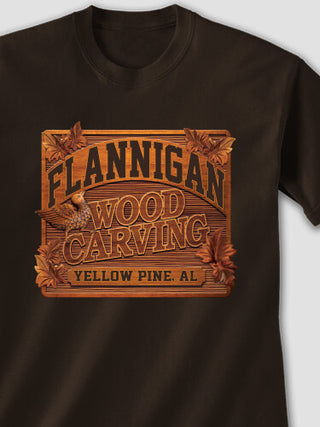 Wood Carving : Printed T-Shirts