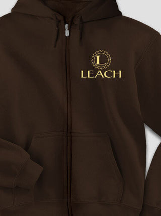 Woodworking Monogram : Embroidered Zip Hoodies