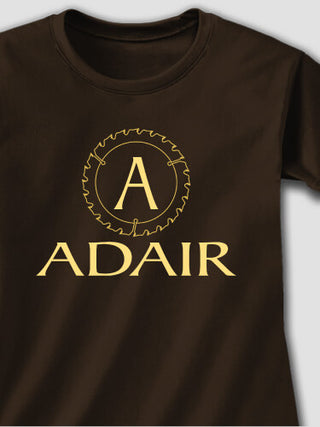 Woodworking Monogram : Printed T-Shirts