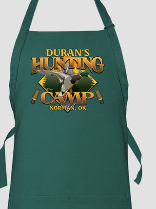 Duck Hunting Camp : Printed Aprons