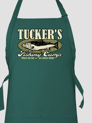 Fishing Camp : Printed Aprons