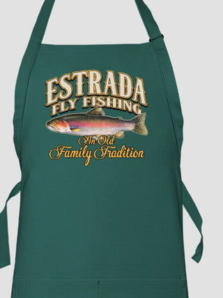Fly Fishing Family Tradition : Printed Aprons
