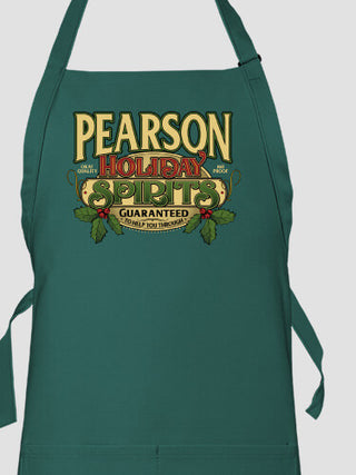Holiday Spirits : Printed Aprons