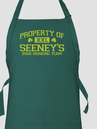 Irish Drinking Team : Printed Aprons