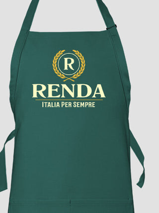 Italian Monogram : Printed Aprons