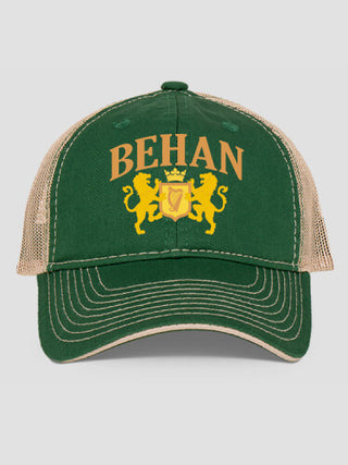 Irish Crest : Embroidered Trucker Hats