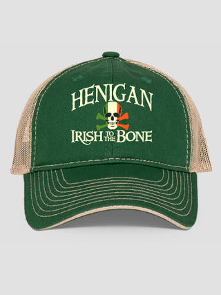 Irish to the Bone : Embroidered Trucker Hats