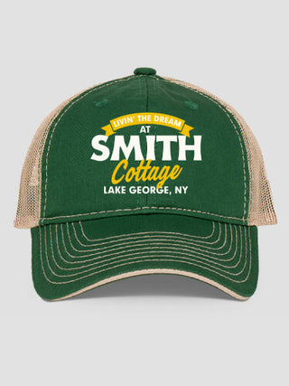 Livin' The Dream Cottage : Embroidered Trucker Hats