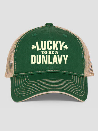 Lucky To Be : Embroidered Trucker Hats