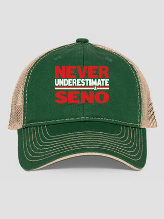 Never Underestimate Italian : Embroidered Trucker Hats