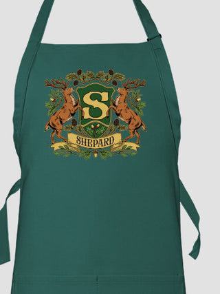 Stag Coat Of Arms : Printed Aprons