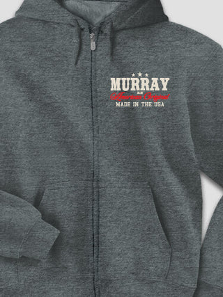 American Original : Embroidered Zip Hoodies