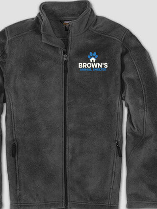 Animal Shelter : Embroidered Fleece Jackets