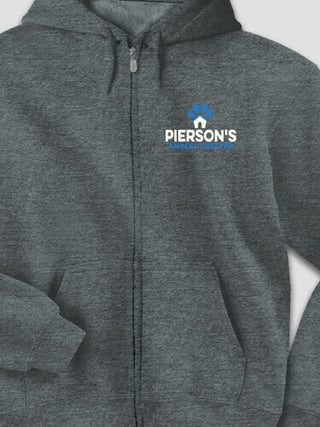 Animal Shelter : Embroidered Zip Hoodies