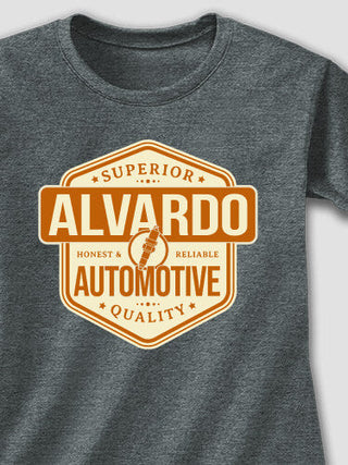 Automotive : Adult Ladies Fitted T-Shirt